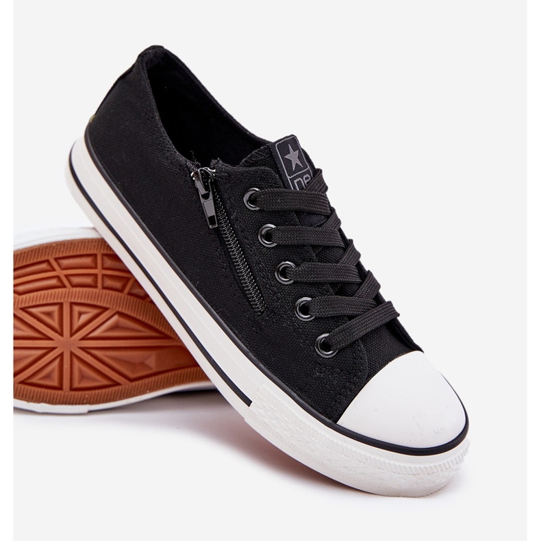 Sort blonder -op lave sneakers 2