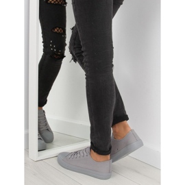 Grå kvinders monofarve grå NB176 grå sneakers 2