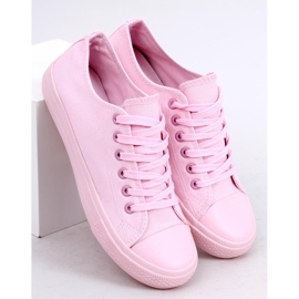 Pink monocolour sneakers til kvinder pink lyserød 1