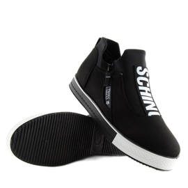 Sorte wedge sneakers NB168 sorte 2