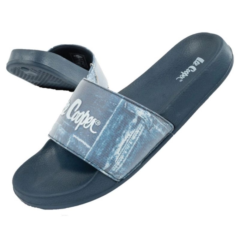 Lee Cooper LCW-25-42-3544M herres flip flops blå 1