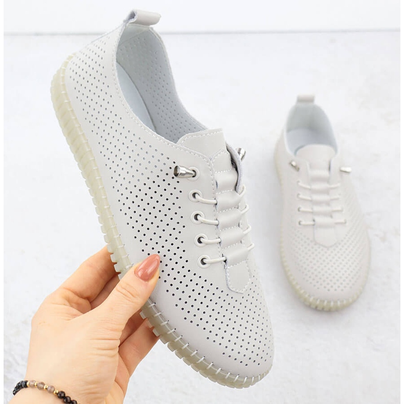 Kvinders åbne sko gled beige filippo dp6140 2