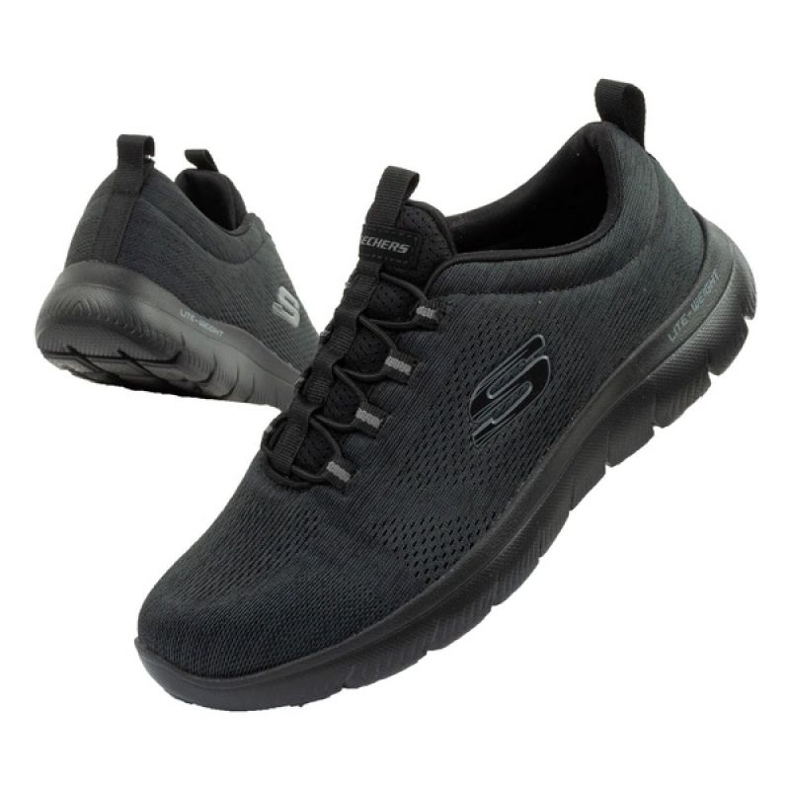 Skechers Summits-Louvin 232186/BBK Sko grå 7