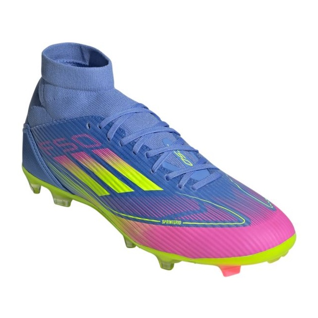 Adidas F50 League FG/MG Mid JI0436 Fodboldsko blå 1