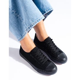 J. Star Klassiske sorte sneakers 2