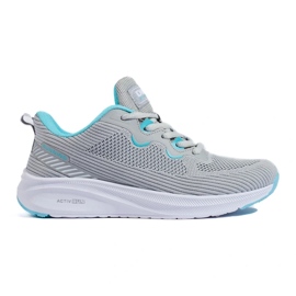 Sportssko på DK platformen grå 1