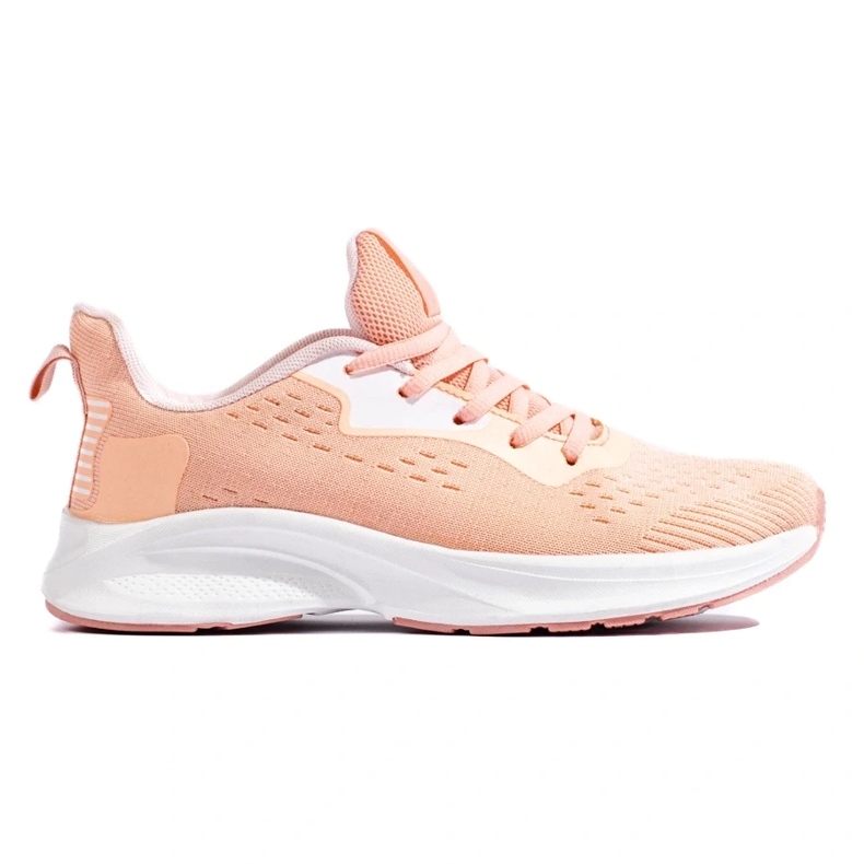 Knyttede sportssko orange 1