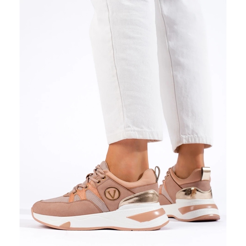 Stilfulde VINCEZA sneakers lyserød 1