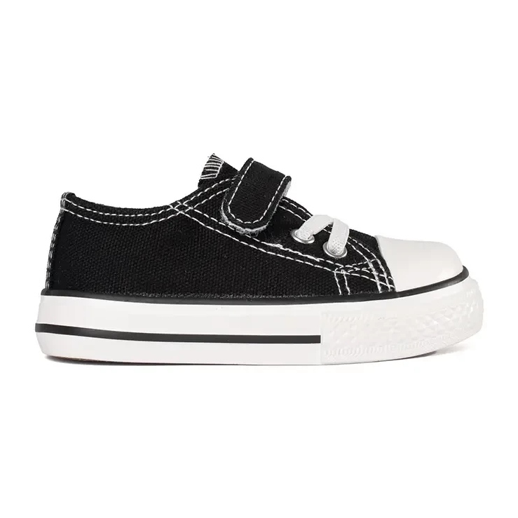 Vico drengesneakers, sort materiale 2