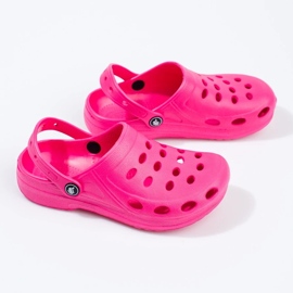 Lyserøde, lyse pigeflip-flops 2