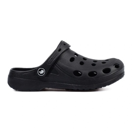 Lyse drenges sorte flip-flops 1