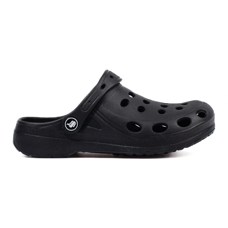 Lyse drenges sorte flip-flops 1