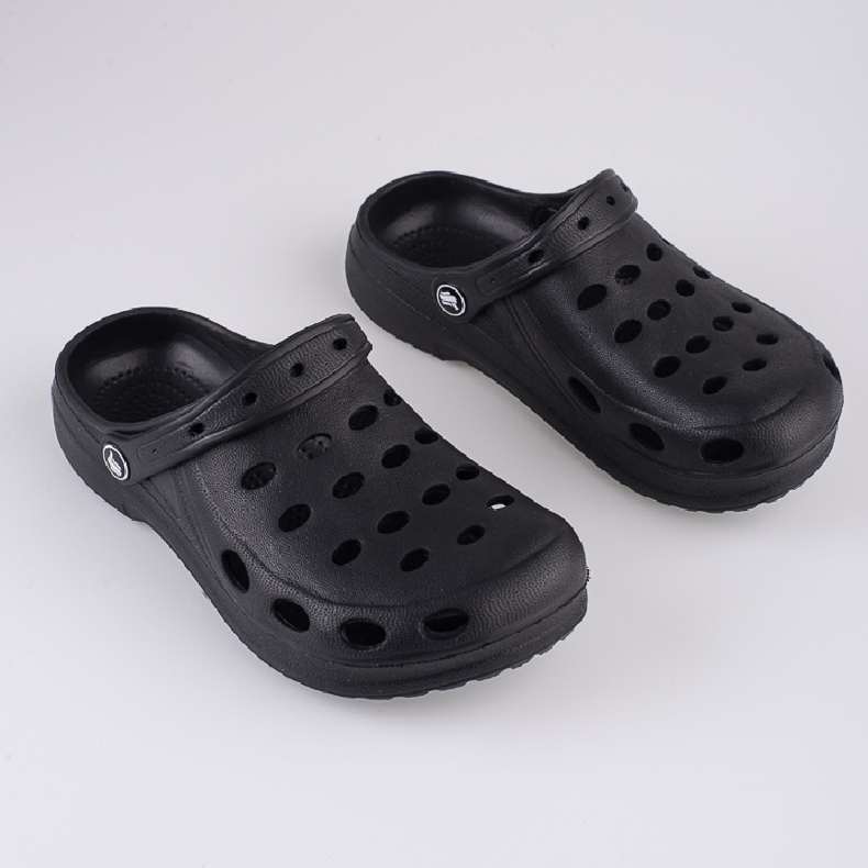 Drenge sorte letvægts flip-flops 2