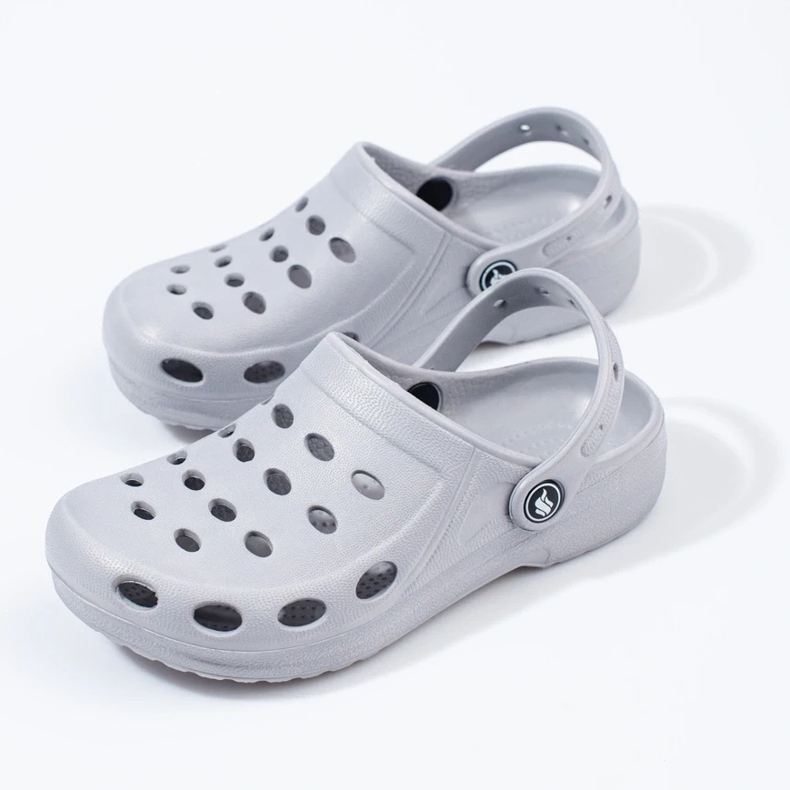Lysegrå drengeflip-flops 2
