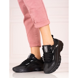 Big Star sneakers til kvinder KK274056 sort 2