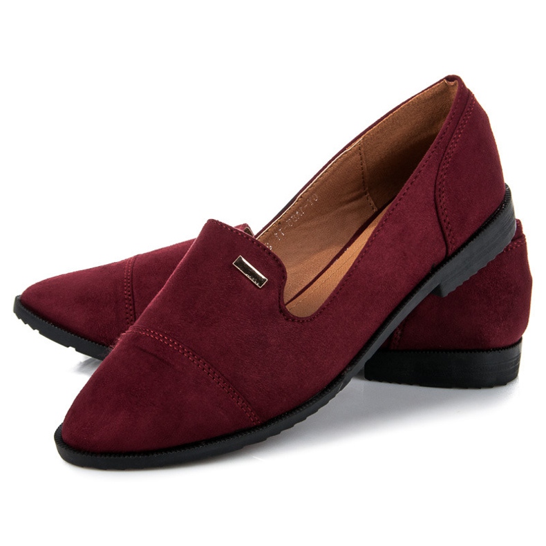 Best Shoes Ruskind sko rød 2