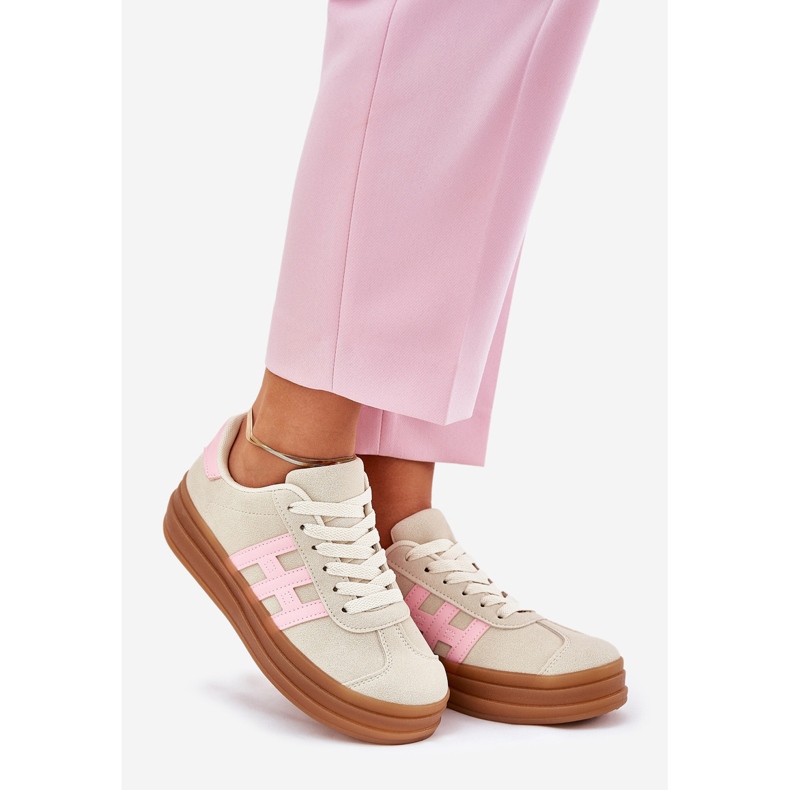 Sneakers til kvinder, beige 1