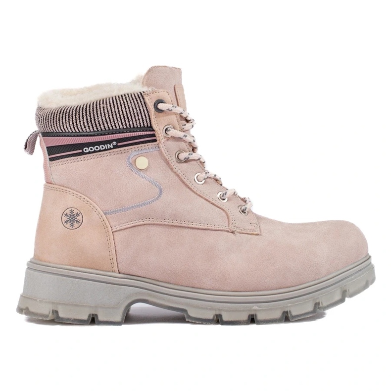 Isolerede damevandrestøvler beige 2