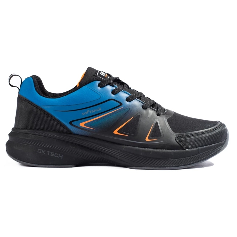 DK herre softshell sneakers sort 1