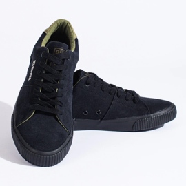 Big Star LL174009 sorte sneakers til mænd 2