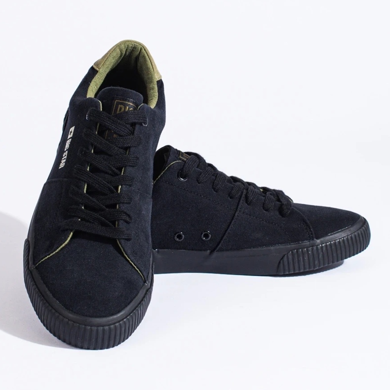 Big Star LL174009 sorte sneakers til mænd 2
