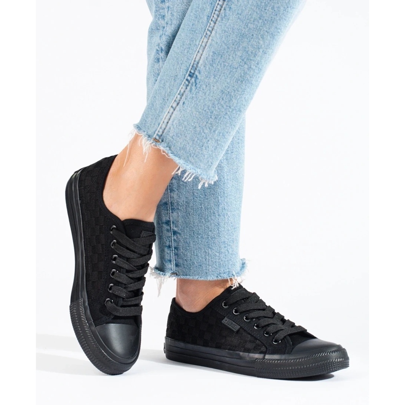 Big Star LL274072 sorte sneakers til kvinder 1