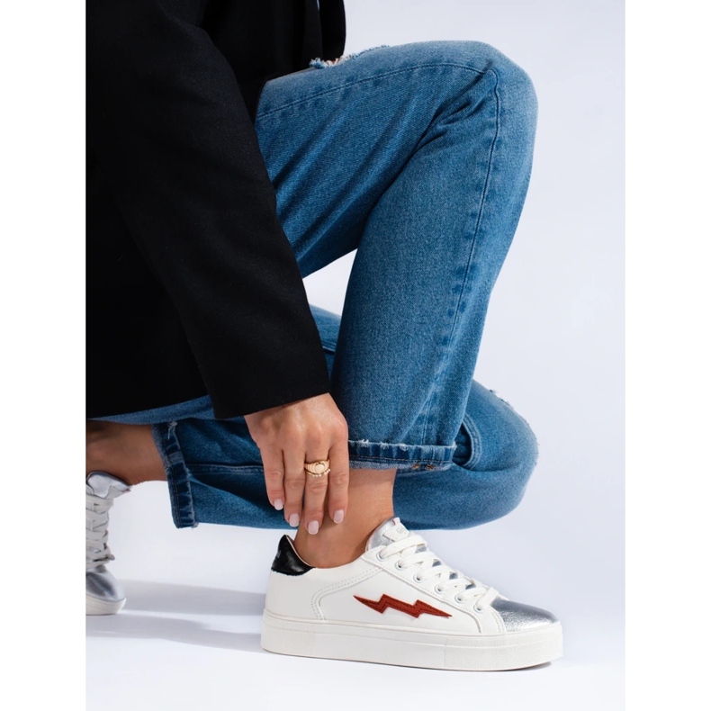 Shelovet hvide sneakers til kvinder 2