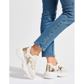 Seastar Beige sneakers til kvinder 1