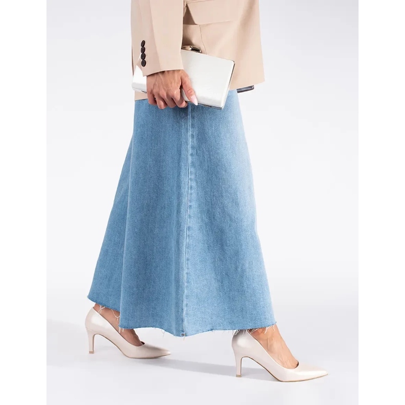 Klassiske, elegante stiletpumps med perle beige 2