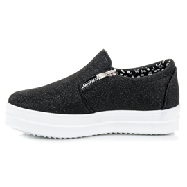 Mckeylor Sneakers med glitter sort 1