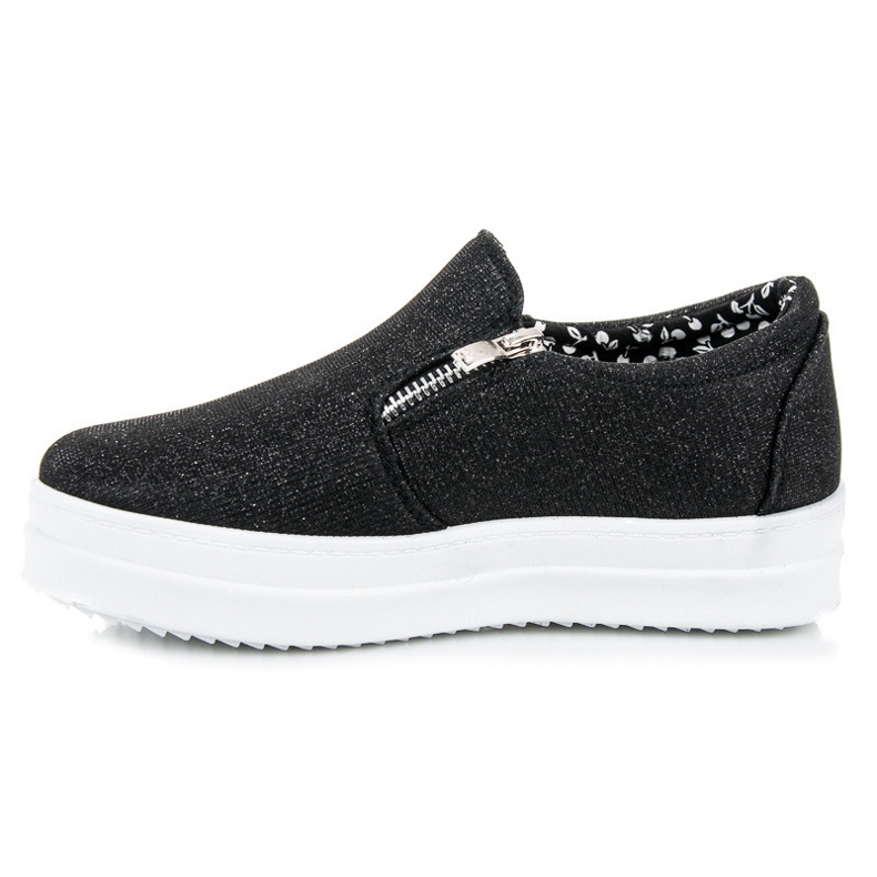 Mckeylor Sneakers med glitter sort 1