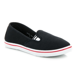 Mckeylor Sorte slip-on sneakers 1