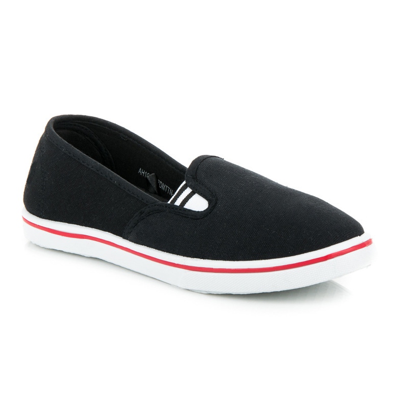 Mckeylor Sorte slip-on sneakers 1