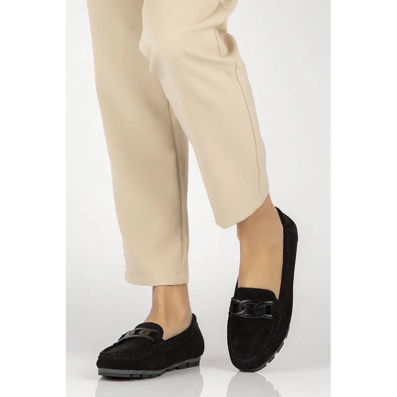 Filippo dp3630/25 læder loafers bk sort 1