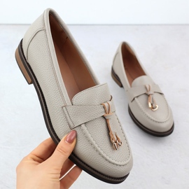 Sko Kvinders loafers Lordy Beige Potocki SZ12627 1