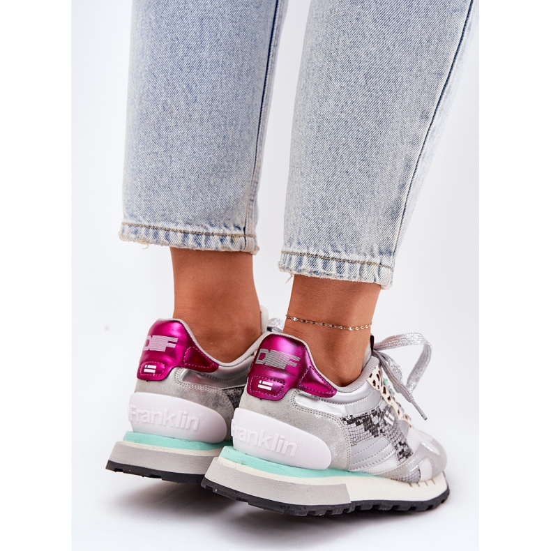 Sneakers Women's Sports Shoes D.Franklin DFSH378006 Silver sølv 2