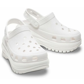 Crocs Mega Crush Clog 207988-100 flip-flops hvid 1