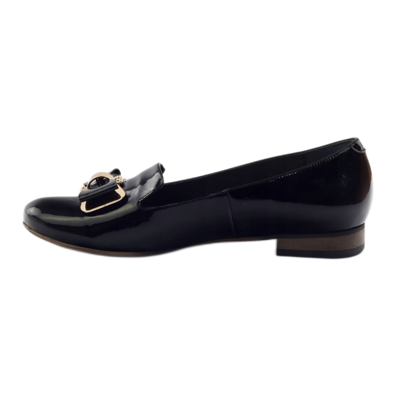 Pumps til kvinder Kotyl 3404 sort guld 2