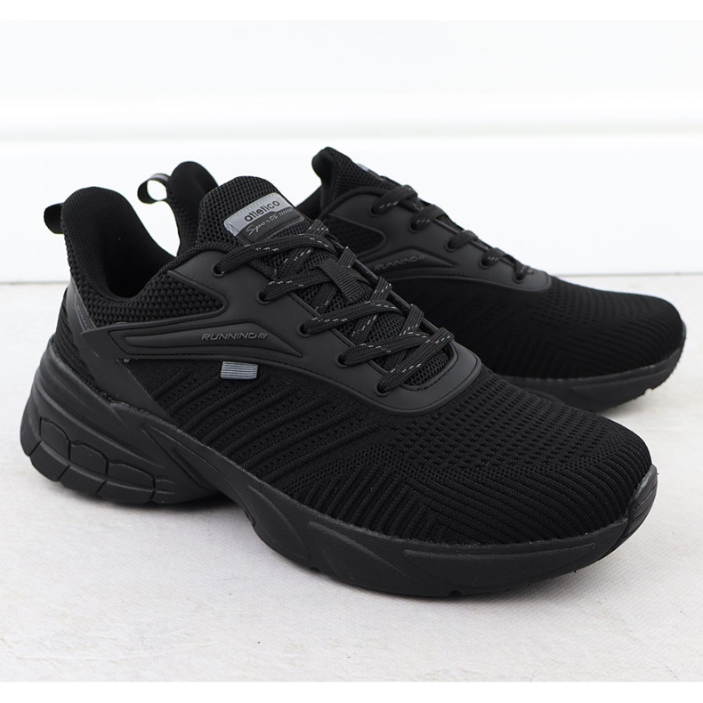 Mænds sportssko Black Atletico VB17566 sort 1