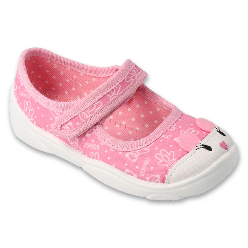 Befado Pink Children’s Stenproes 209P041 med eyelets lyserød 1