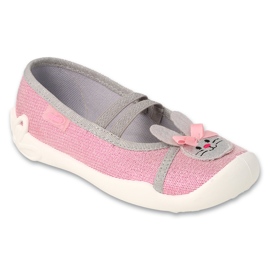 Befado børnetøfler bunny 116X329 pink lyserød 1