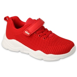 Befado børnesportssko med velcro 516X204 rød 1