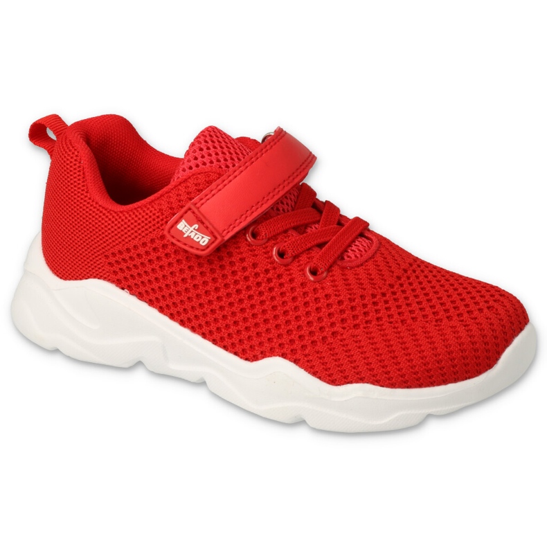 Befado børnesportssko med velcro 516X204 rød 1