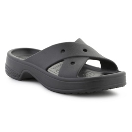 Crocs Classic Womens Cross Strap Flip Flops 210840-001 sort 1