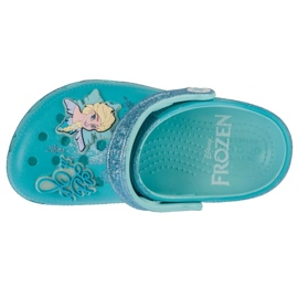 Crocs Classic Frozen Elsa Clog Flip Flops 210235-90h blå 2