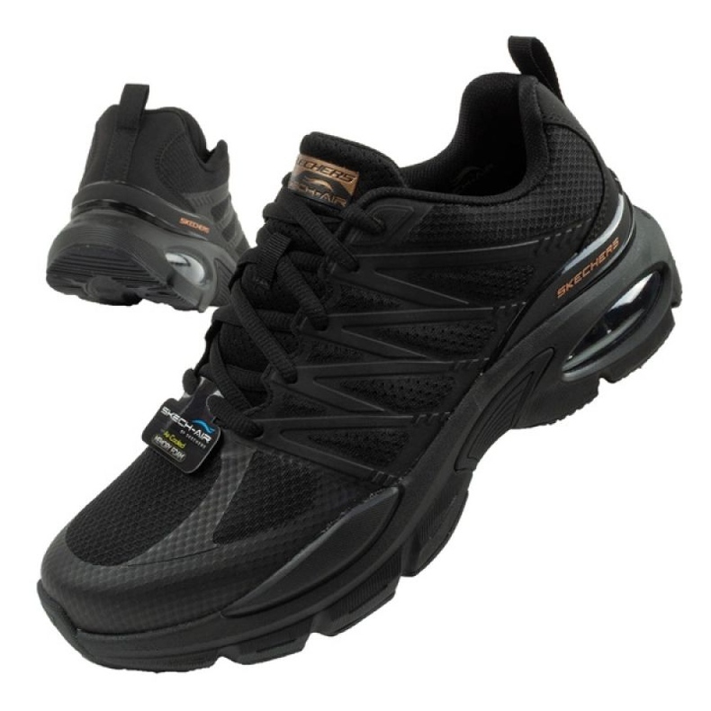 Skechers Air Ventura-Revell 232657/BBK sko sort 1