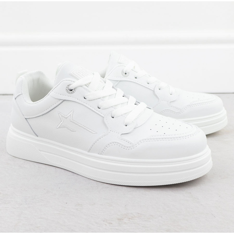 Mænds sportssko sneakers White Big Star RR174571 hvid 1