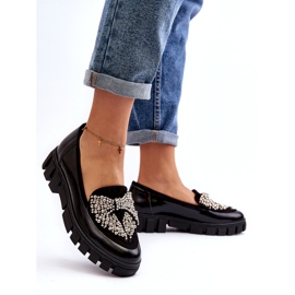 Dame patent mokkasiner Laura Messi 2785 Sort 3