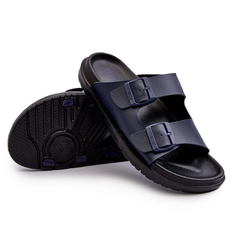 Lette flip-flops til mænd med spænder Big Star NN174593 Marineblå 4