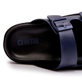 Lette flip-flops til mænd med spænder Big Star NN174593 Marineblå 2